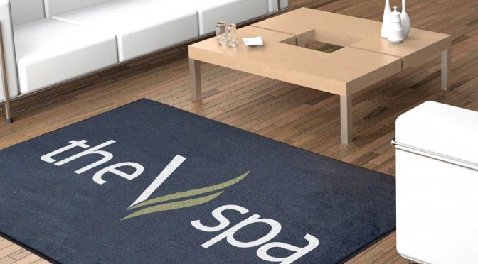 Custom logo carpet entrance mats